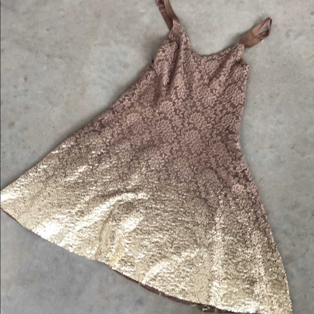 Beautiful gold dress